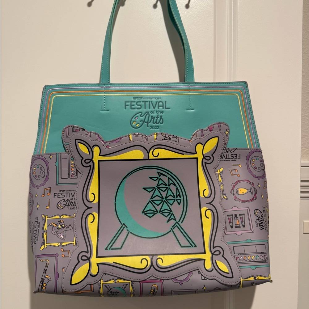 Disney Festival of the Arts Tote - Teal and Gray
